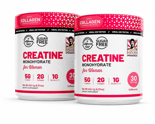 CREATINE MONOHYDRATE FOR WOMEN X2